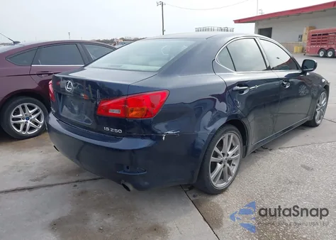 2006 Lexus Is 250 z USA, uszkodzony, nr VIN JTHBK262262020527